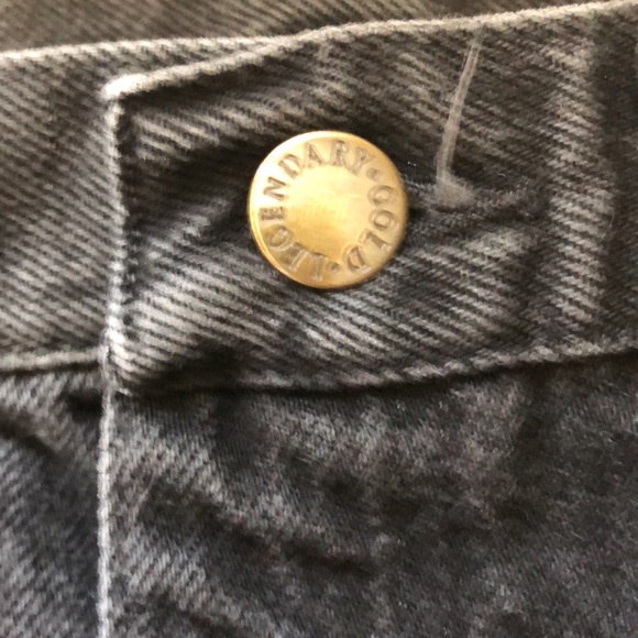 Legendary Gold Black Jeans - Picture 2 of 6